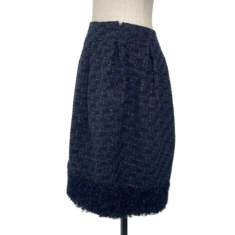 美品 Rene ルネ ツイード ジャケット スカート セットアップ 36