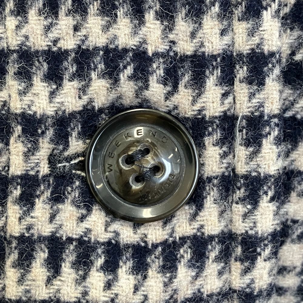 美品 WEEKEND MAX MARA ウィークエンドマックスマーラ 千鳥格子 ウール