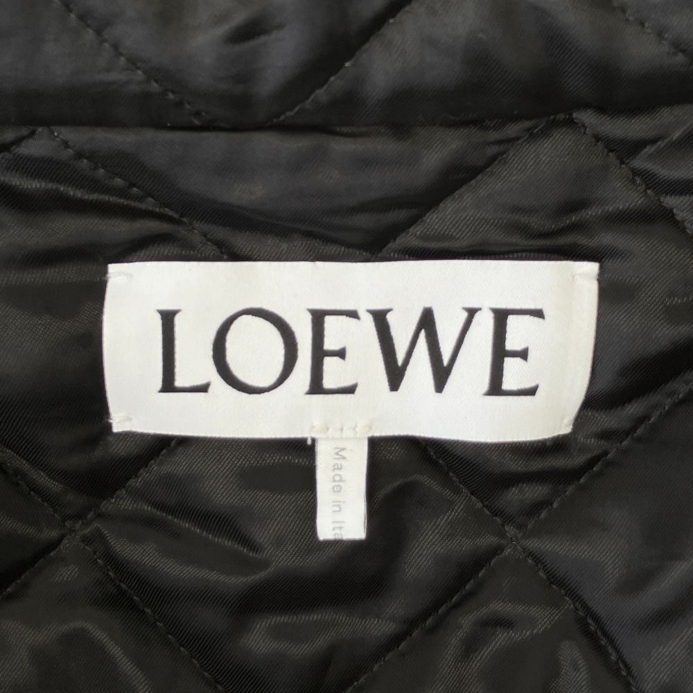 新品同様 LOEWE ロエベ アナグラムパッチ フロッキーパターン