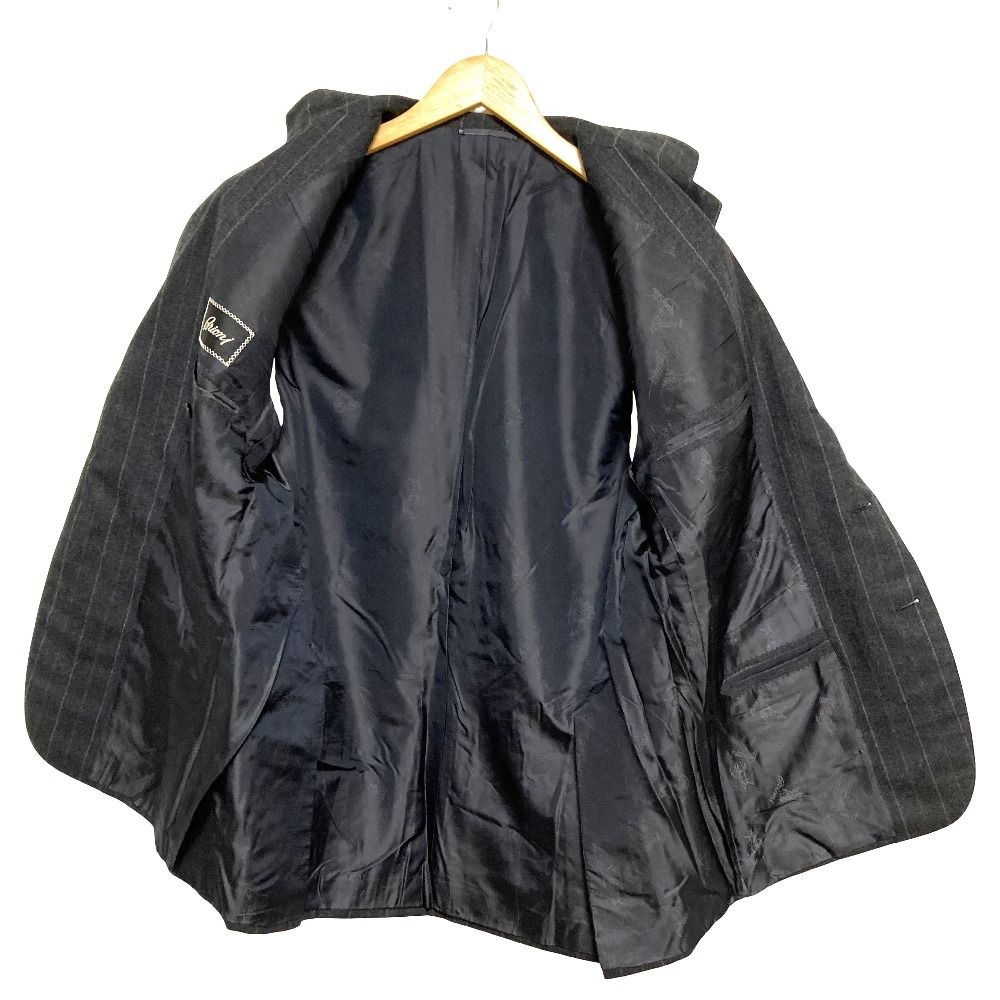 美品 Brioni ブリオーニ ピンストライプ 3B テーラードジャケット