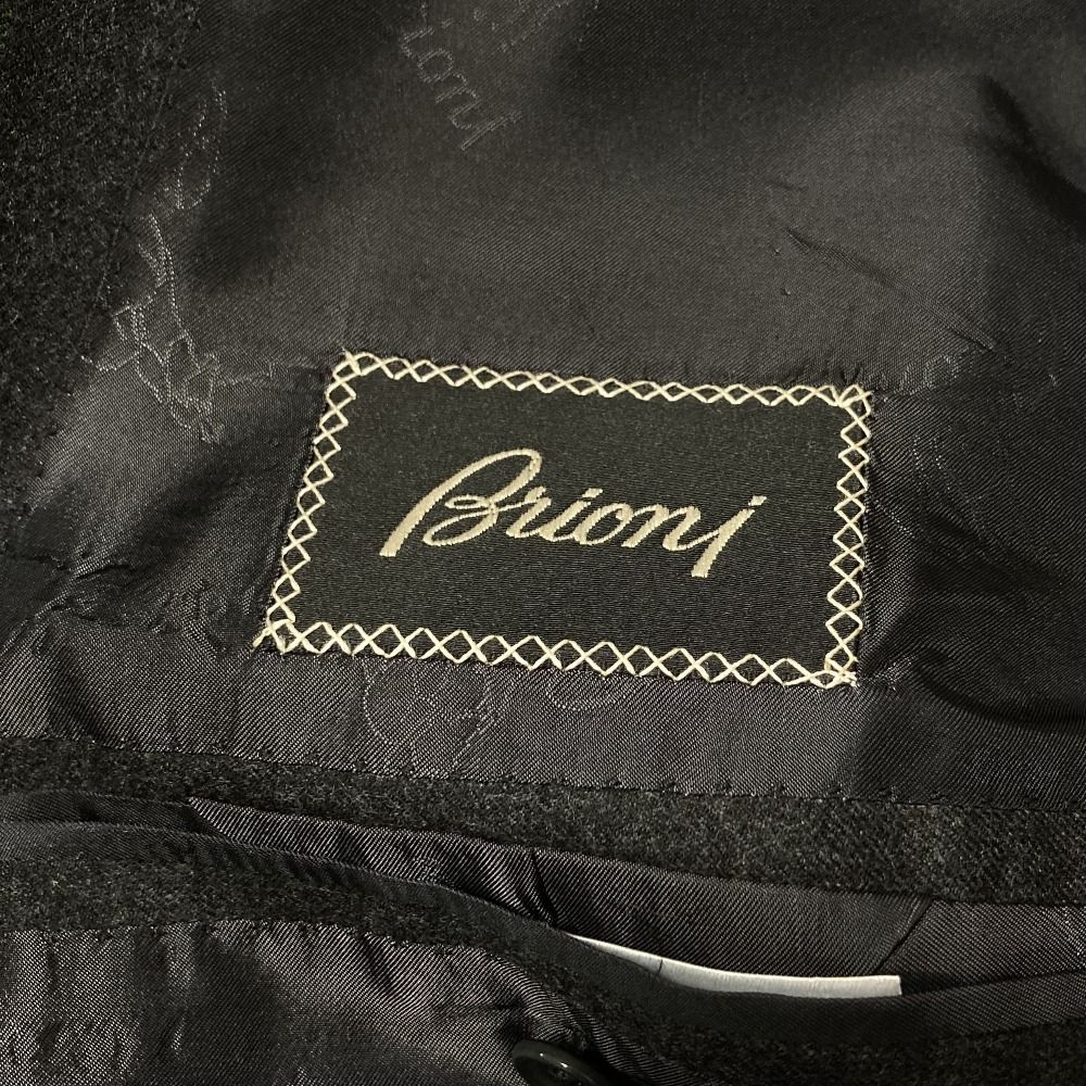 美品 Brioni ブリオーニ ピンストライプ 3B テーラードジャケット