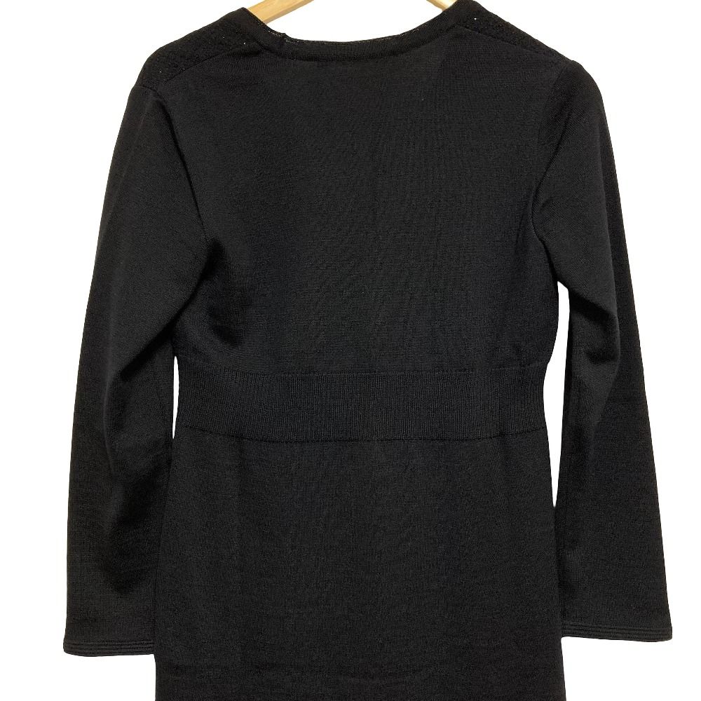 美品 LEONARD FASHION レオナールファッション ラメ糸 ロングニット
