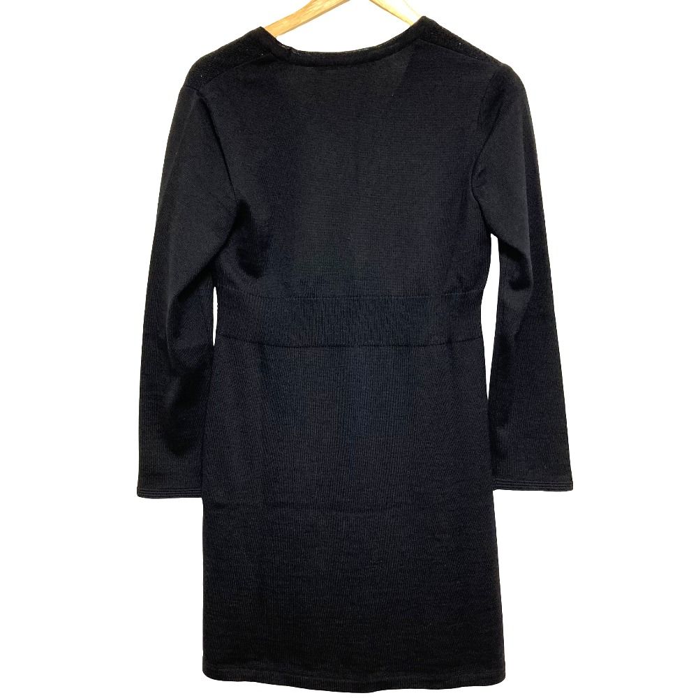 美品 LEONARD FASHION レオナールファッション ラメ糸 ロングニット