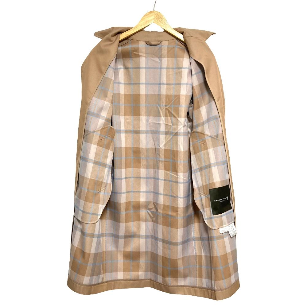 美品 MACKINTOSH LONDON マッキントッシュロンドン コットンギャバジン