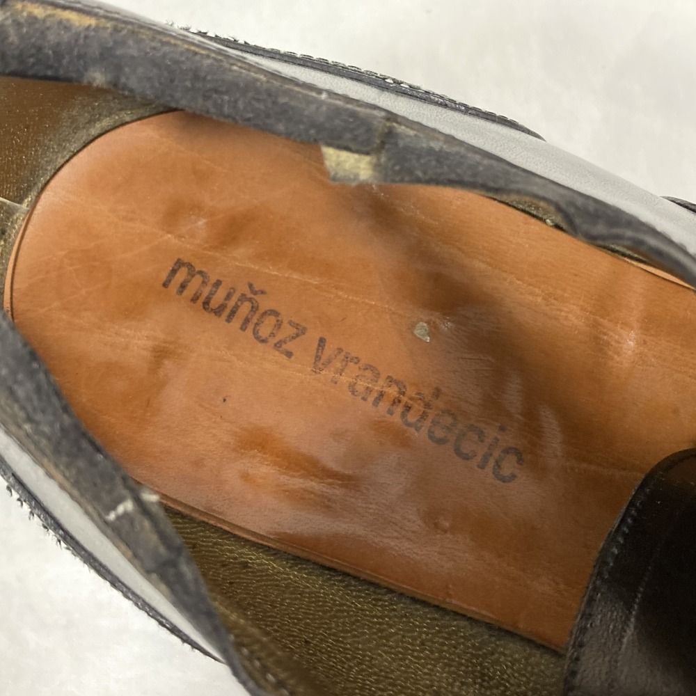 munoz vrandecic ムニョスブランデシック ウイングチップ レザー