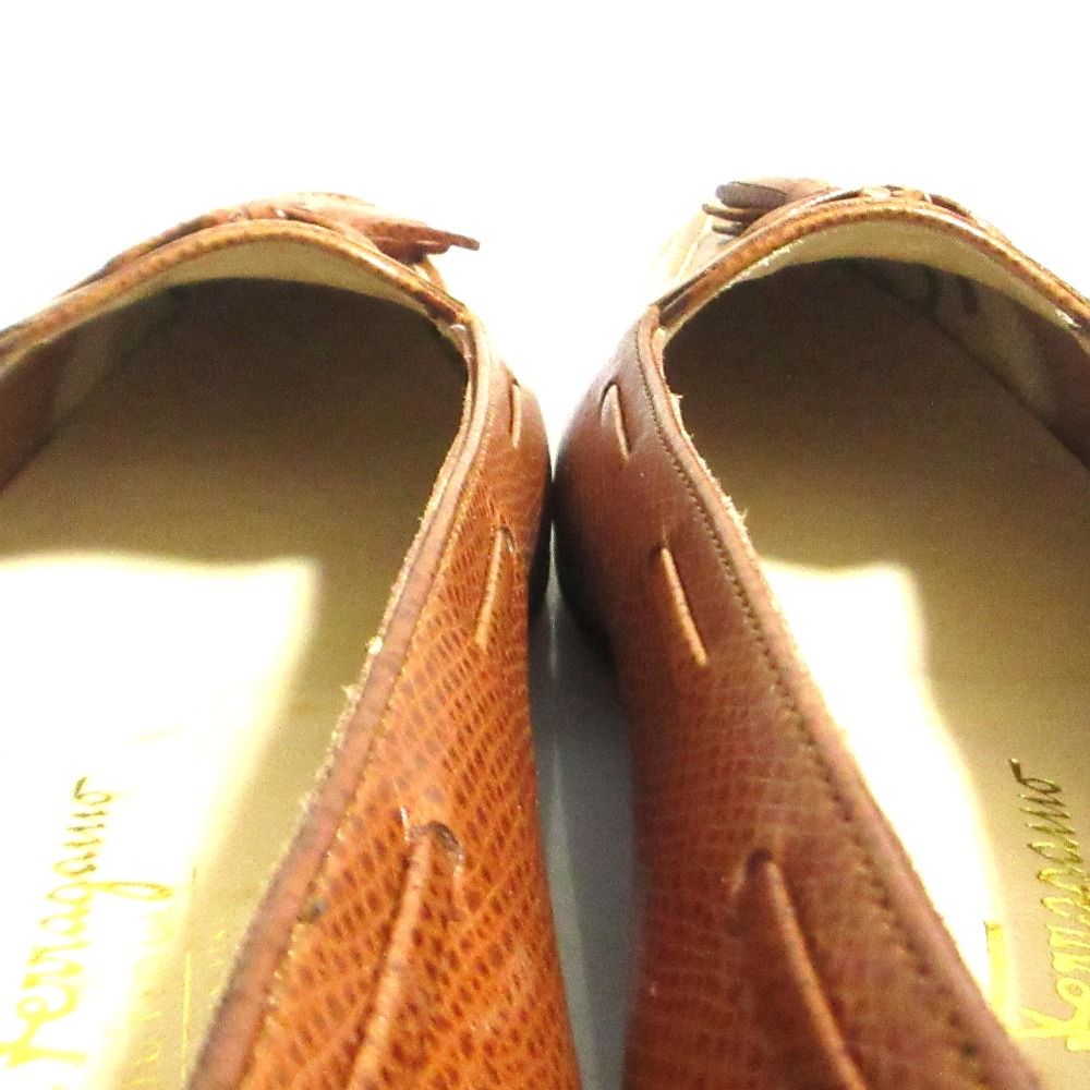 良品 Salvatore Ferragamo サルヴァトーレフェラガモ レザー タッセル