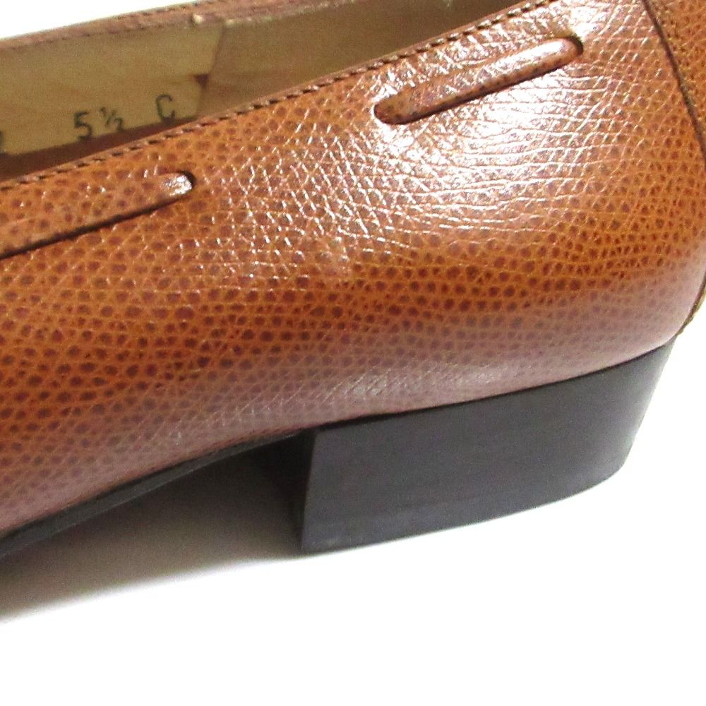 良品 Salvatore Ferragamo サルヴァトーレフェラガモ レザー タッセル