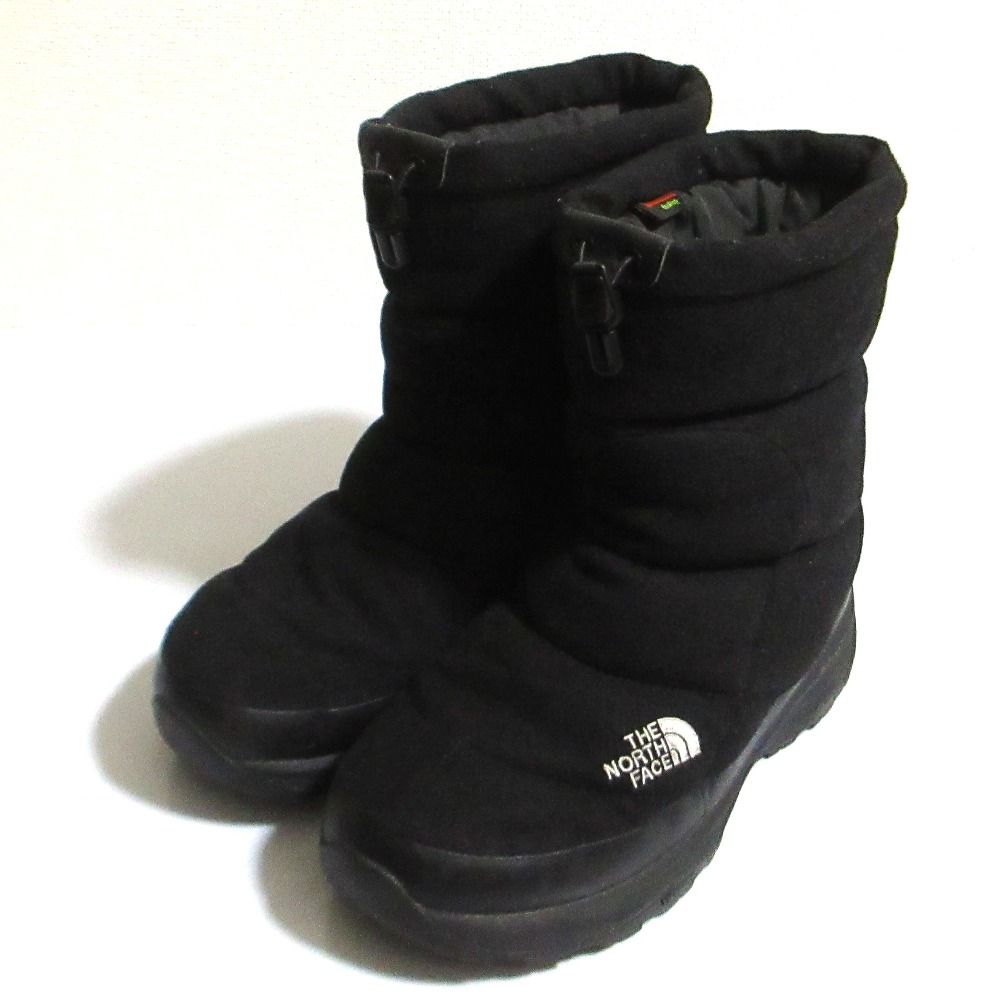 良品 THE NORTH FACE ザ ノースフェイス ヌプシ ウール ブーツ NF51978 サイズUS9 27.0cm ブラック メンズ 古着 中古 USED