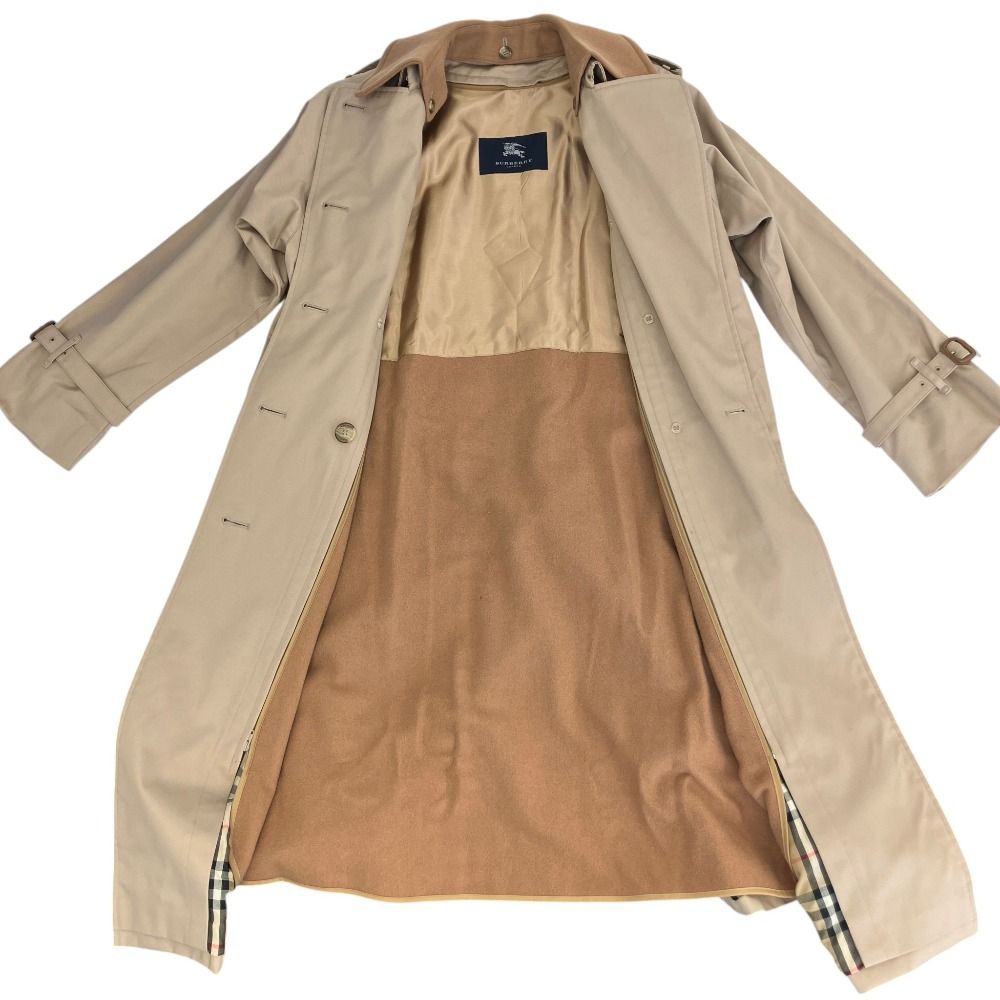 美品 BURBERRY LONDON バーバリーロンドン ウールライナー バルマ