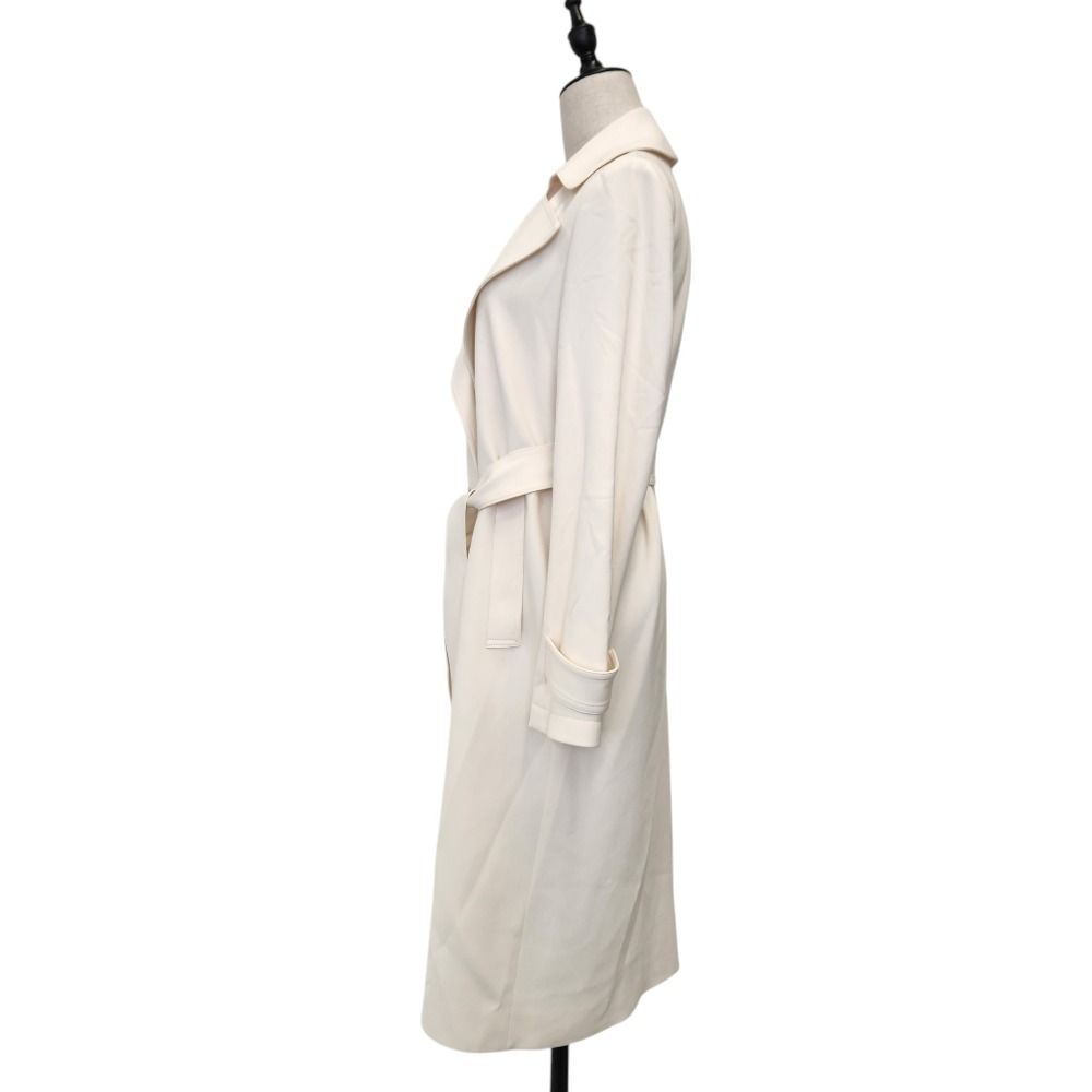 良品 24AW Theory セオリー ADMIRAL CREPE ベルテッド ロングコート