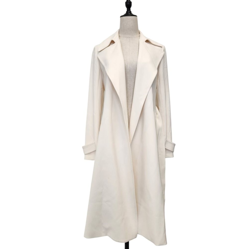 良品 24AW Theory セオリー ADMIRAL CREPE ベルテッド ロングコート