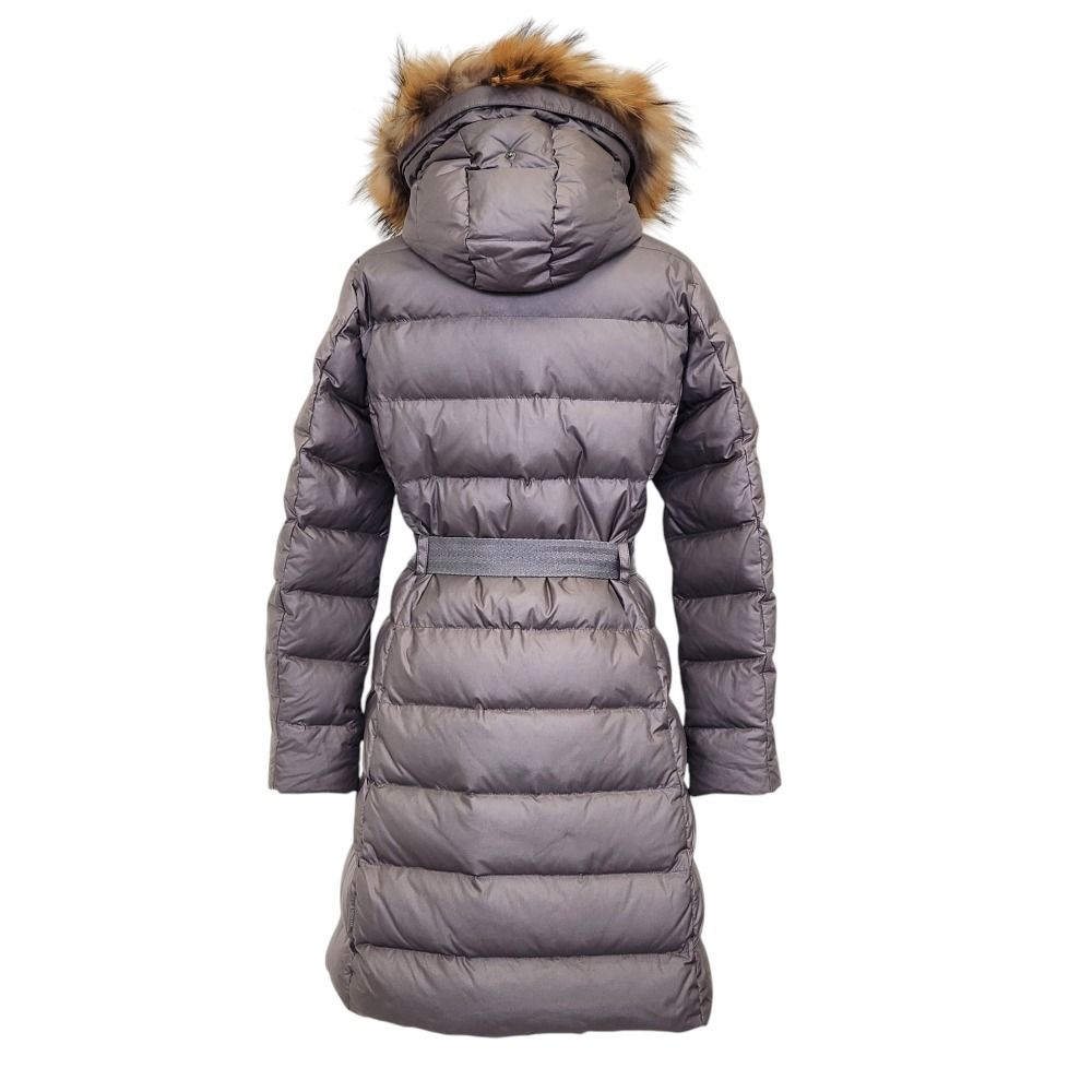 MONCLER モンクレール NANTESFUR ベルテッド ダウンコート 0 グレー
