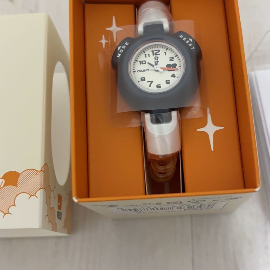 カシオ サ時計 サウナ オレンジ SAN-100H-7BJR - メルカリ