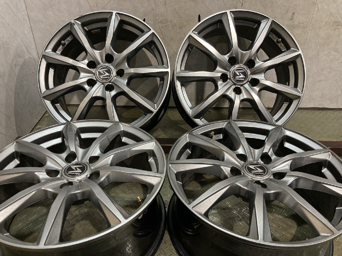 BILLET STAR JAPAN Strategy ビレットジャパン ストラテジー 17インチ 4本 7J5HPCD114.3+38 ハリアー ヴェルファイア等　(MHE299)