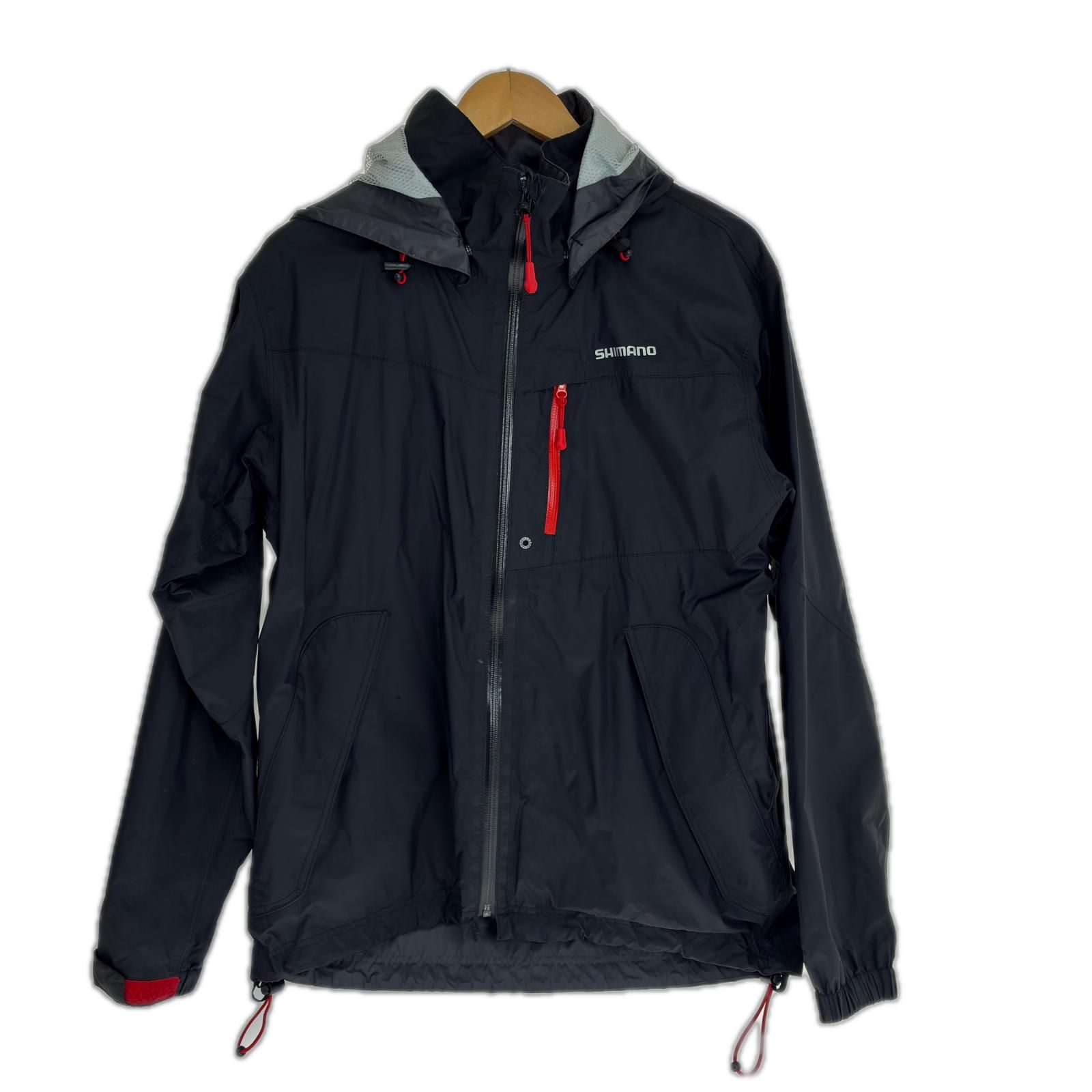 SHIMANO シマノ フィッシングウェア SIZE L ナイロンジャケット RA-026Ｎ ブラック