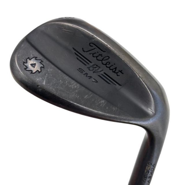 【中古】 タイトリスト VOKEY SPIN MILLED SM7 ジェットブラック 52°/12°F ウェッジ WG Dynamic Gold (フレックスS) メンズ 男性用 右利き 右用 Cランク ゴルフクラブ