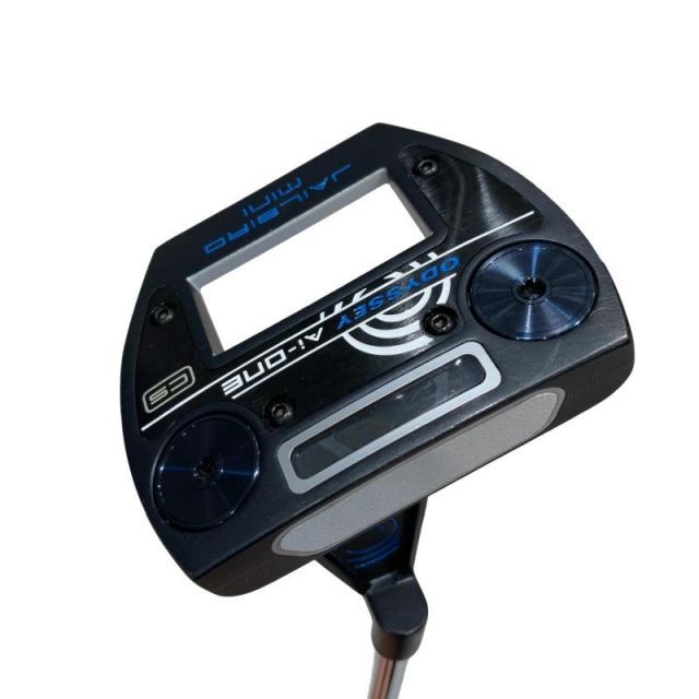 【中古】 オデッセイ Ai-ONE TRI-BEAM JAILBIRD MINI CS 34インチ パター PT STROKE LAB 90 スチール (フレックスその他) メンズ 男性用 右利き 右用 Cランク ゴルフクラブ