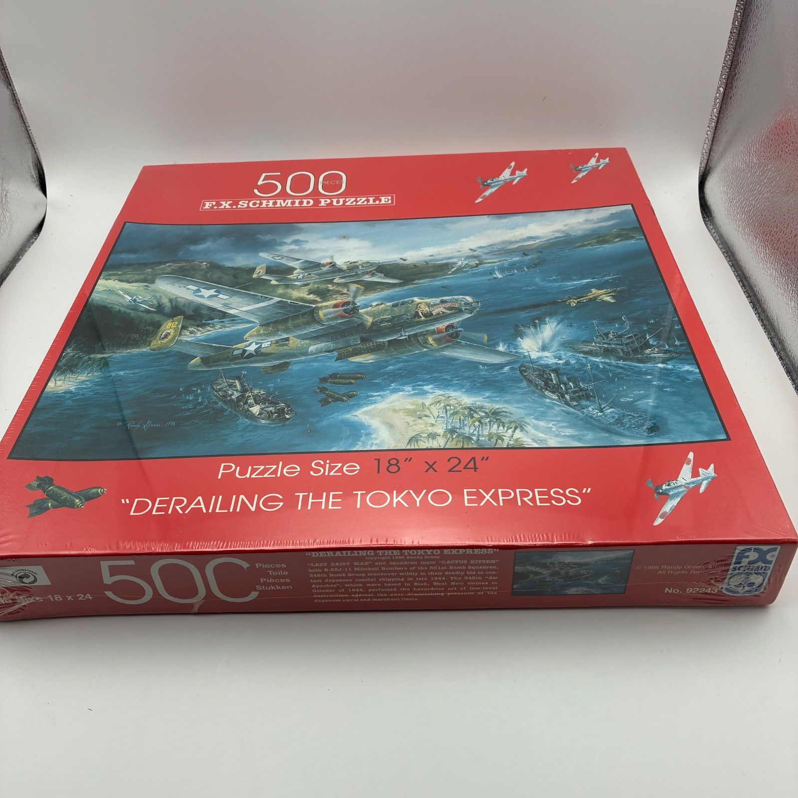 パズル F.X.SCHMID PUZZLE 500PIECES DERAILING THE TOKYO EXPRESS