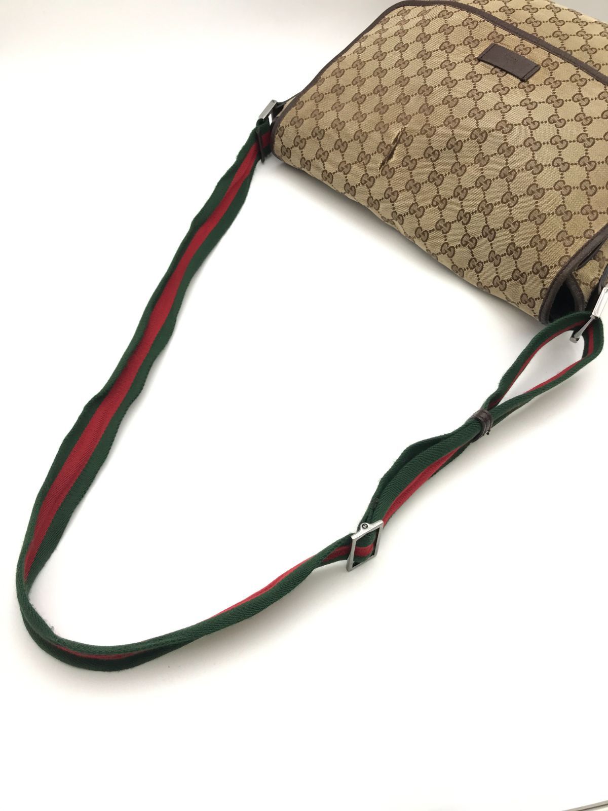 GUCCI グッチ ショルダーバッグ メッセンジャーバッグ GGキャンバス
