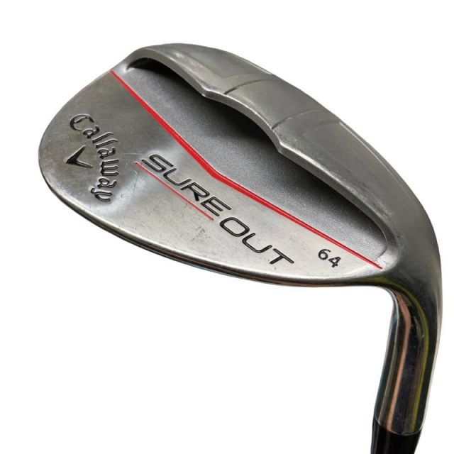 【中古】 キャロウェイ SURE OUT 64° ウェッジ WG NS PRO 950GH (フレックスS) メンズ 男性用 右利き 右用 Cランク ゴルフクラブ