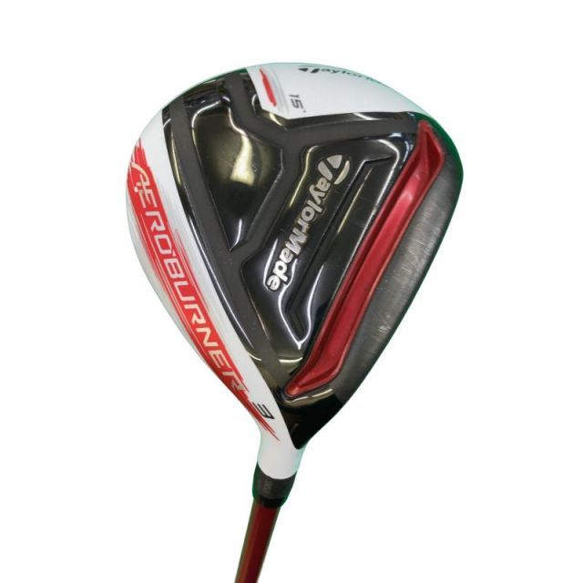 【中古】 テーラーメイド AERO BURNER 3W フェアウェイウッド FW TM1-215(フェアウェイ) (フレックスSR) メンズ 男性用 右利き 右用 Cランク ゴルフクラブ