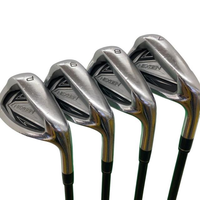 【中古】 ゴルフパートナー NEXGEN(2016) 6S アイアンセット IR NEXGEN E.I.F BLACK(アイアン) (フレックスその他) メンズ 男性用 右利き 右用 Cランク ゴルフクラブ