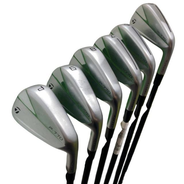 【中古】 テーラーメイド Taylor Made P・770(2023) 6S アイアンセット IR Diamana Thump Iron i95(2023) (フレックスS) メンズ 男性用 右利き 右用 Cランク ゴルフクラブ