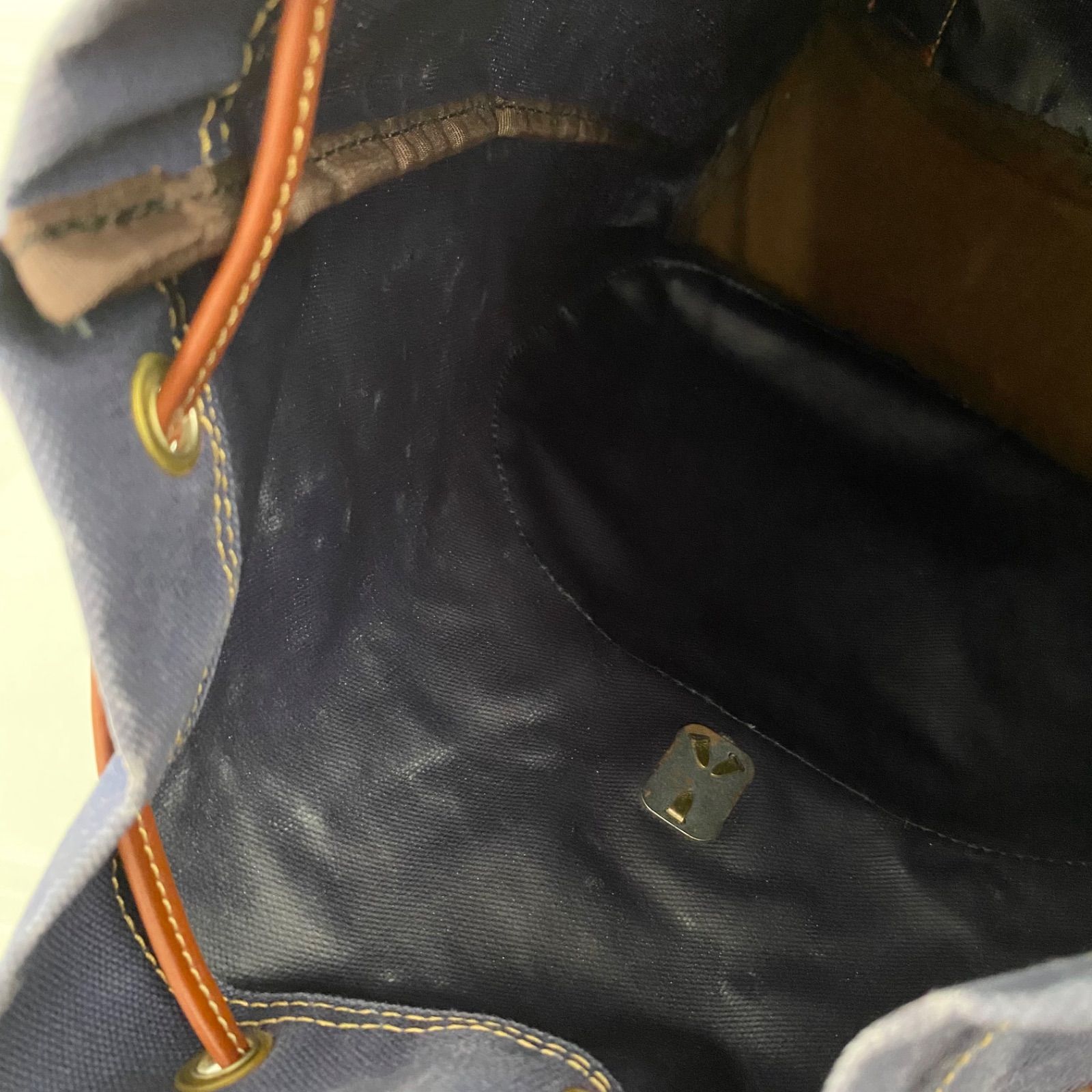 ヴィンテージ90s》 Levi's リーバイス キャンバス生地 ネイビー バック
