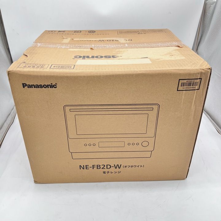 【開封済・未使用品】Panasonic (パナソニック) 単機能レンジ ビストロ NE-FB2D-W