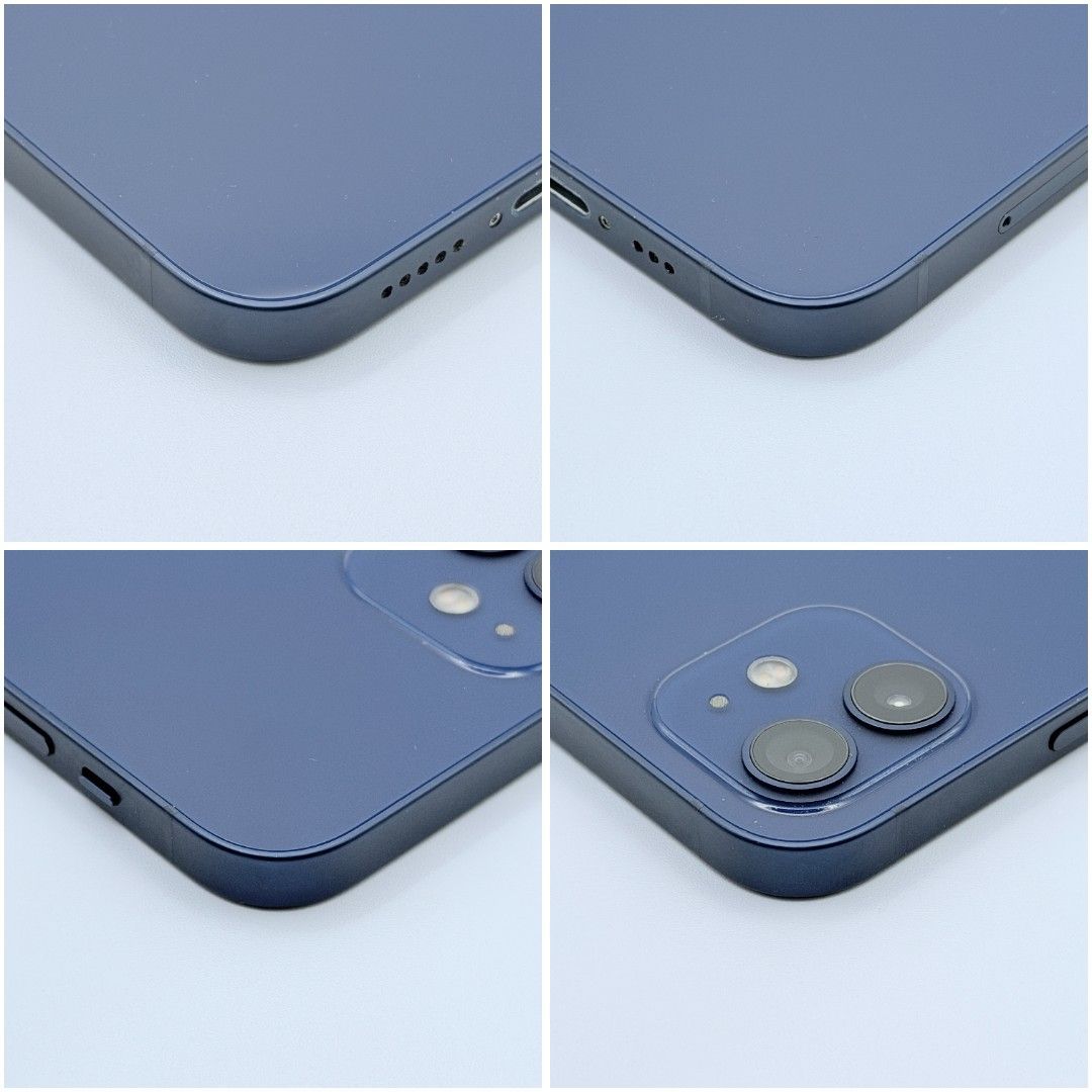 スマートフォン・携帯電話 iPhone 12 256GB ブルー バッテリー新品