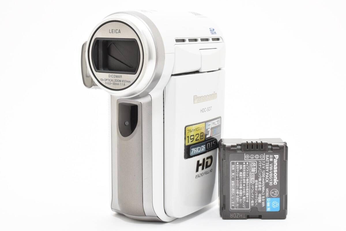 Panasonic HDC-SD7-K パナソニック ☆美品☆パナソニック Panasonic HD HDC-SD7☆ K330 #5482 - メルカリ