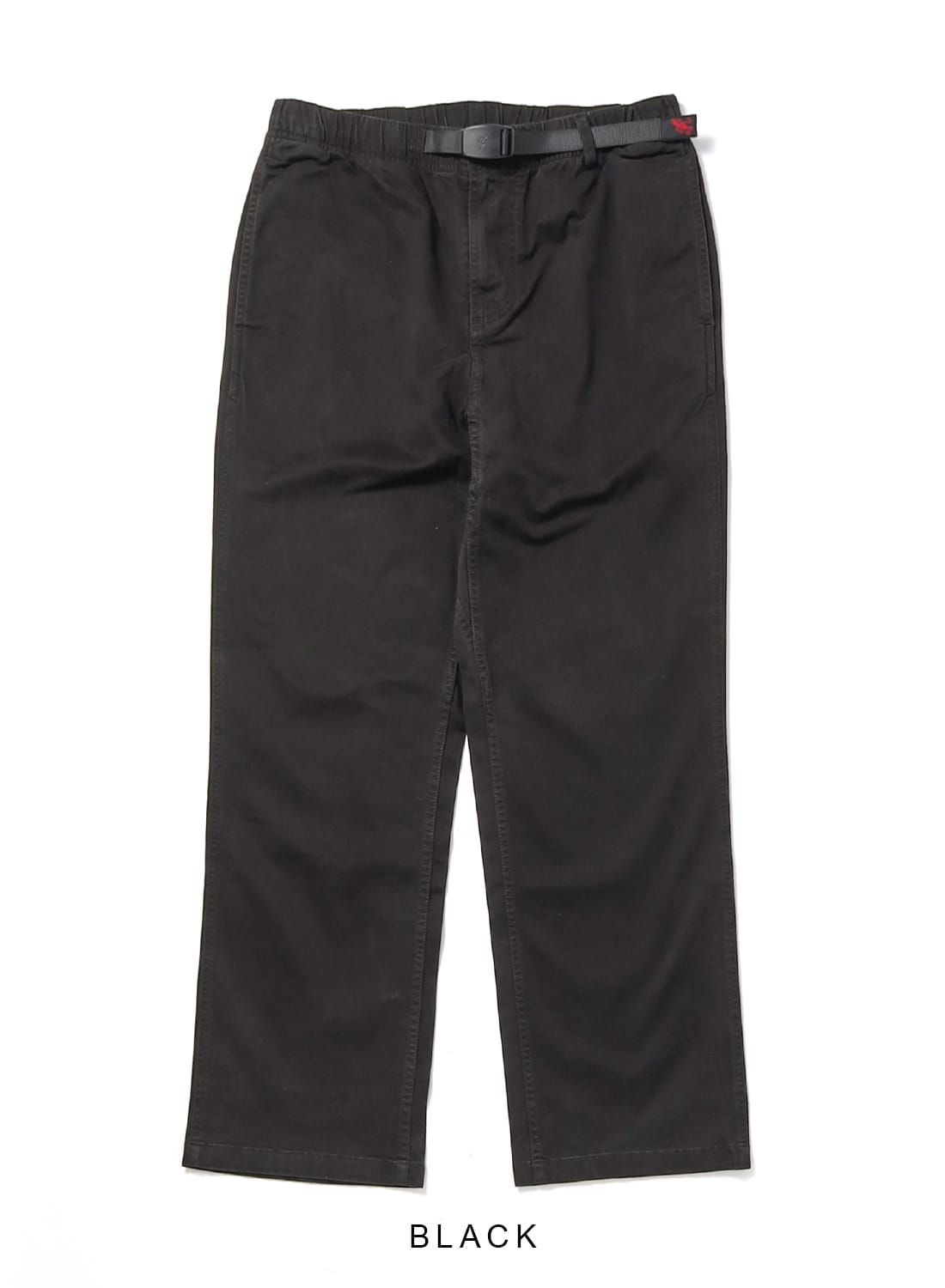BLACK S Gramicci (Gramici) /REGULAR FIT PANT (regular fit pants) /men's pants, climbing pants, long pants, straight pants