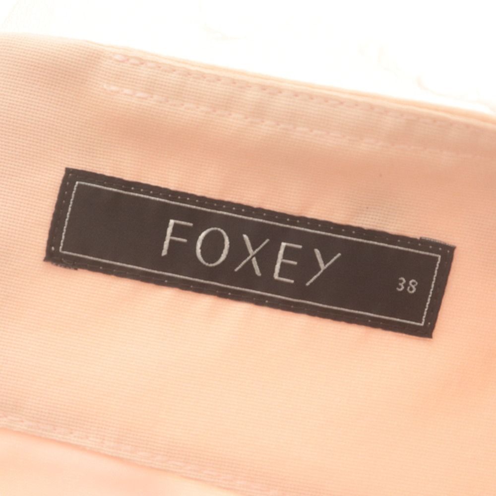 □ FOXY フォクシー ワンピース ドレス ノースリーブ ひざ丈 トップス
