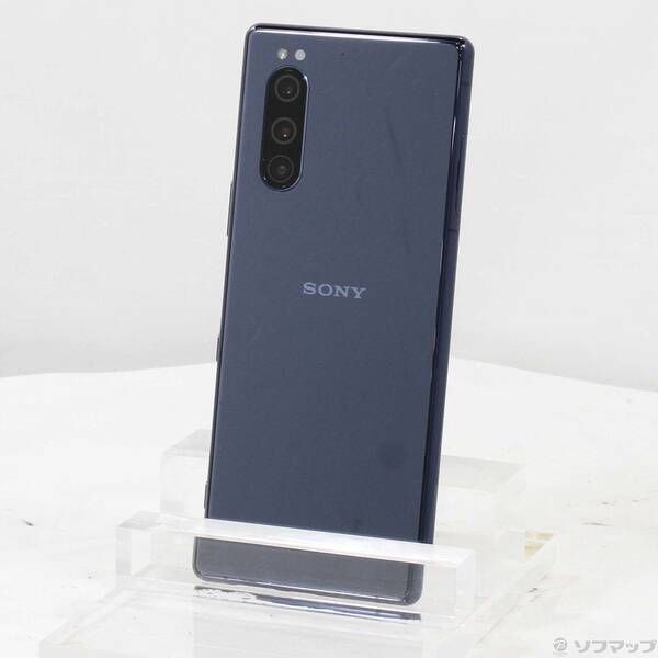 中古】Xperia 5 64GB ブルー SOV41 SIMフリー - メルカリ