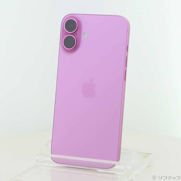 ソフマップ 〔中古品〕 iPhone16 Plus 128GB ピンク MXVD3J／A SIMフリー【371】