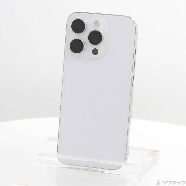 ソフマップ 〔中古品〕 iPhone16 Pro 256GB ホワイトチタニウム MYN13J／A SIMフリー【262】