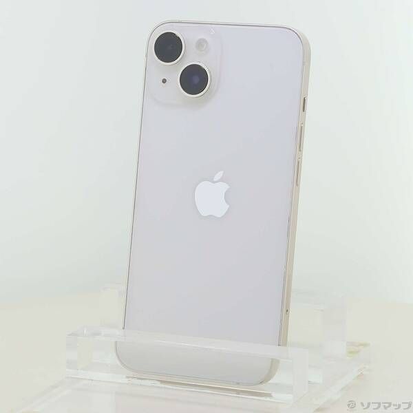 ソフマップ 〔中古品〕 iPhone14 128GB スターライト MPUQ3J／A SIMフリー【258】