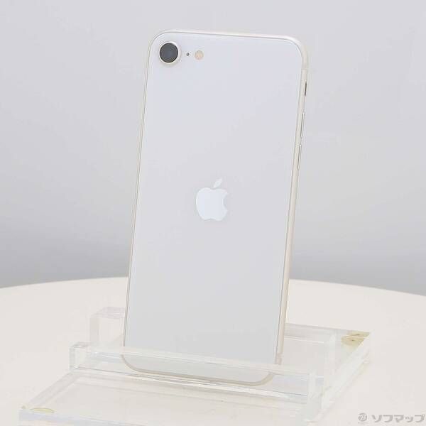 ソフマップ 〔中古品〕 iPhone SE 第3世代 64GB スターライト MMYD3J／A SIMフリー【352】