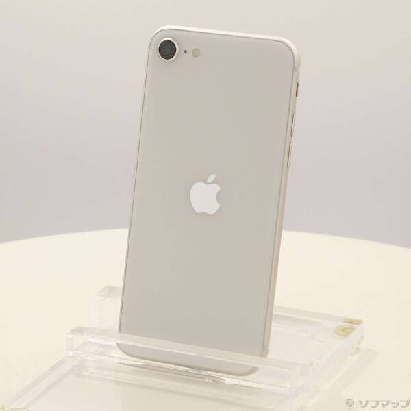 ソフマップ 〔中古品〕 iPhone SE 第3世代 64GB スターライト MMYD3J／A SIMフリー【377】