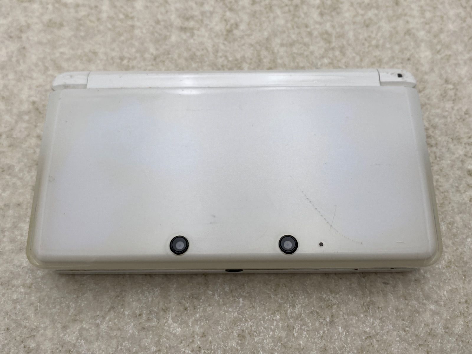 ニンテンドー3DS 　本体　ホワイト　ジャンク