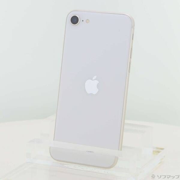 ソフマップ 〔中古品〕 iPhone SE 第3世代 64GB スターライト MMYD3J／A SIMフリー【262】