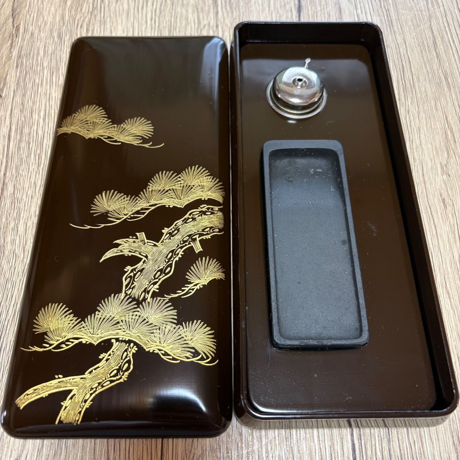 硯箱セット 習字道具 硯、水差し レトロ - メルカリ