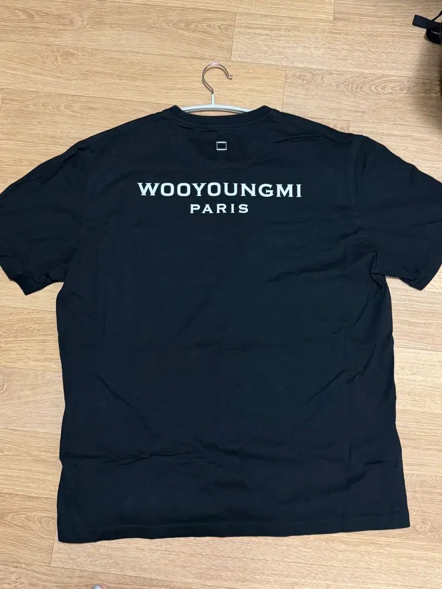 WOOYOUNGMI ウーヨンミ バックロゴ 半袖Tシャツ