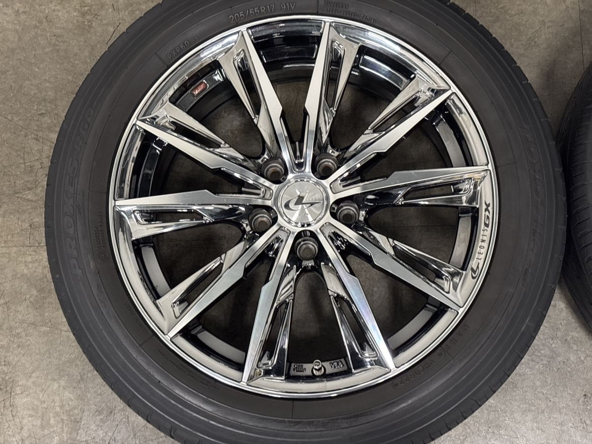人気メーカー】Weds レオニス GX 17in 7J +42 PCD114.3 トーヨー