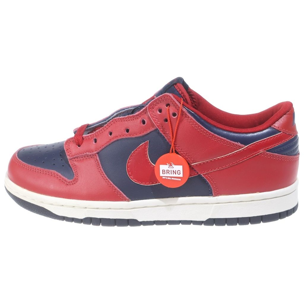 NIKE ナイキ 【観賞用 1999年製】 DUNK LOW MIDNIGHT ダンク ミッドナイト ローカットスニーカー レッド/ネイビー US8.5/26.5cm 630358-461 NIKE (ナイキ) 【観賞用 1999年製】 DUNK LOW MIDNIGHT ダンク
