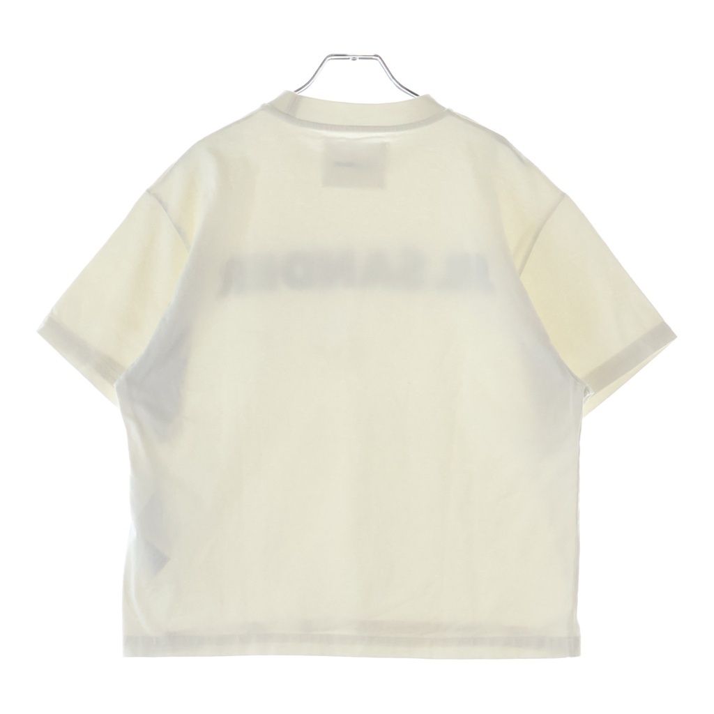 JIL SANDER (ジルサンダー) ロゴプリント クルーネックTシャツ 半袖