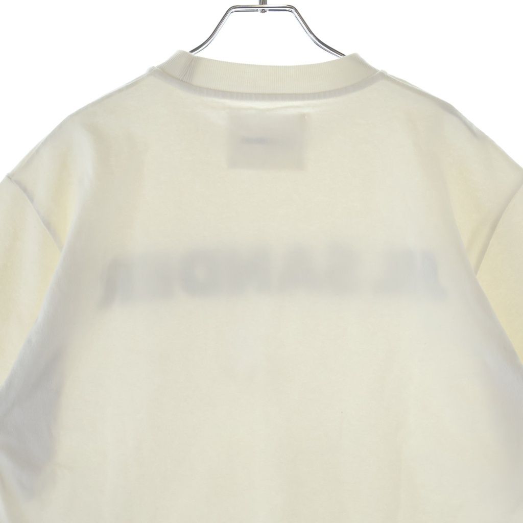 JIL SANDER (ジルサンダー) ロゴプリント クルーネックTシャツ 半袖