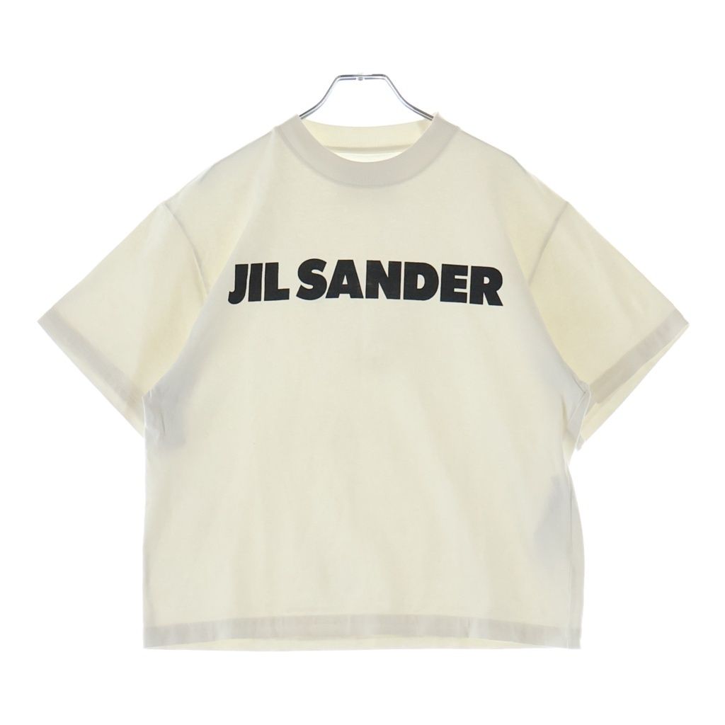JIL SANDER (ジルサンダー) ロゴプリント クルーネックTシャツ 半袖