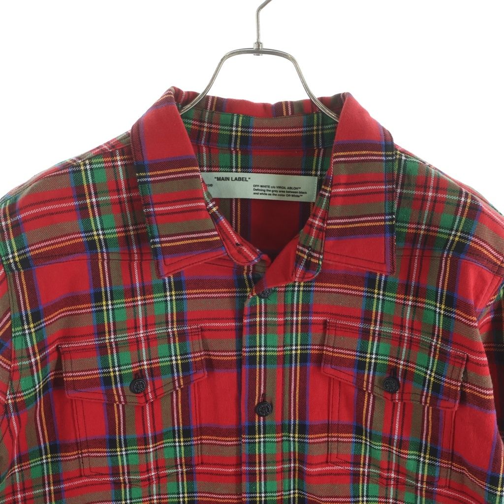 OFF-WHITE (オフホワイト) 18SS Flannel Check Shirt ダイアゴナル