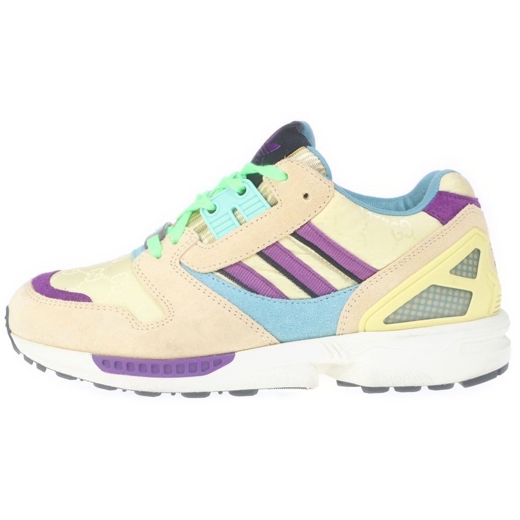 GUCCI (グッチ) x adidas ZX 8000 GGモノグラム ローカットスニーカー